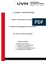Actividad 1. Línea Del Tiempo: Unidad 1. El Aprendizaje y El Autoaprendizaje