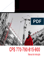 Manual de Instrução CPS770-790-815-900