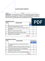 Autoevaluación Col. Bolivar