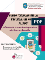 MÓDULO II - Uso de Los Dispositivos Móviles Educación