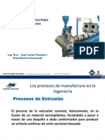 Los Procesos de Manufactura - Extrusion