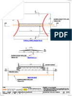 Pipe Line Cross Plan