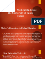 Chapter 5: Medical Studies at The University of Santo Tomas