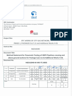 Mos For Hdpe Pipeline Crossing & Above Ground Sections