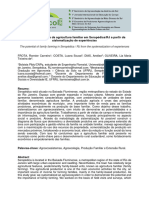 As Potencialidades Da Agricultura Familiar em Seropédica RJ A Partir Da Sistematização de Experiências