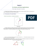 Circular Motion and More Applications: Chapter E