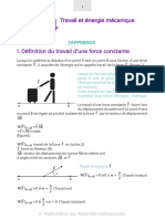 08 Cours Travail Force Energie Mecanique Melisso