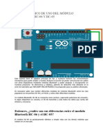 Tutorial Basico de Uso Del MÓDULO BLUETOOTH HC-06 Y HC-05