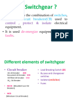 Introduction To Switchgear - Lecture V