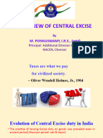 Overview of Central Excise