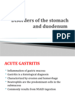 Disorders of The Stomach and Duodenum