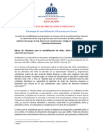 Estrategia de Sensibilización para Estudiantes Educando para La Paz