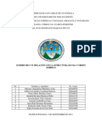 El Derecho y Su Relación Con La Estructura Social y Orden Jurídico