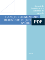 Plano de Gerenciamento de Resíduos de Serviço de Saúde - Pgrss