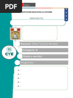 Portafolio - PROYECTO Por Grupos de Trabajo LA VICTORIA