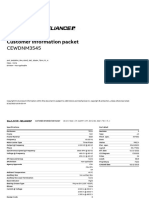 CEWDNM3545 Customer Information Packet