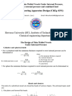 Chemical Engineering Apparatus Design (Cheg 4191)