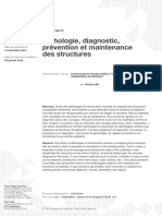 Pathologie Diagnostic Prévention Et Maintenance Des Structures