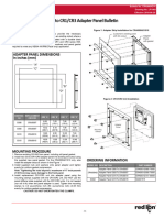 CRA000AD - G3 To CR1CR3 Adapter Panel Product Manual