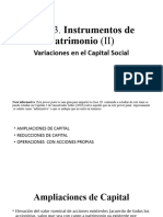 Tema 3b Variaciones de Capital