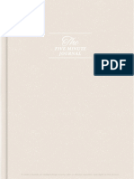 The Five Minute Journal (Beige)