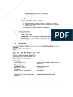 Detailed Lesson Plan in Math About Place Value