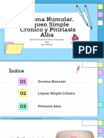 Eccema Numular, Liquen Simple Crónico y Pitiriasis Alba