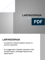 LARYNGOSPASAM