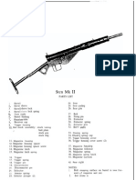 Sten Blueprints Parts Mk2 A