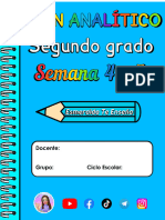 ? 2° S4-S5 - PLAN ANALÍTICO ? Esmeralda Te Enseña ?