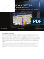 Manual de Usuario Garmin Nuvi 2455