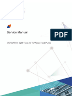 Versati III NHH Split Service Manual