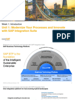 OpenSAP Btp3 Week 1 Unit 1 MPIS Presentation