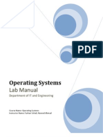 Operating Systems LINUX Lab Manual