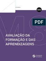 VII. Avaliação Da Formação e Das Aprendizagens