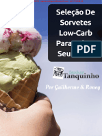 Seleção de Receitas de Sorvete Low-Carb - Senhor Tanquinho