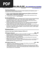 Project Engineer in Denver CO Resume Thomas Lundberg