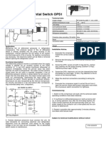 Kriwan Ops 1 Oil Pressure Sensor