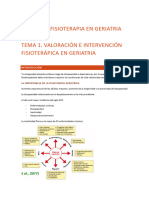 Geriatria, Cuidados Paliativos, Drenaje Linfatico, Entrenameinto en Cronicos y F.respiratoria