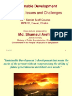 Concepts and Issuse On Sustainable Development