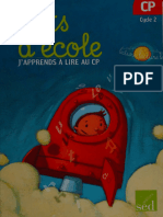 CP - Français - Mots D'école, J'apprends À Lire Au CP - Manuel - Sed - 2008