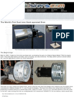 Air Raid Siren Making Method