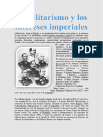 El Militarismo y Los Intereses Imperiales