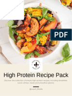 High Protein Recipe Guide 1