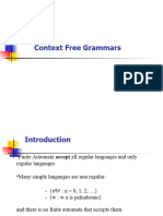 Context Free Grammars