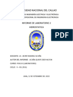 Informe de Hidrostatica Fisica 2