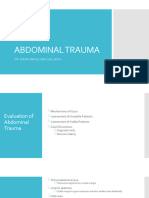 Abdominal Trauma