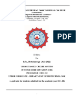 Biotechnology UG-Syllabus 2021-2022 OBE