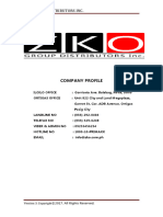 Version 3 - Zko Company Profile-3-15-2017