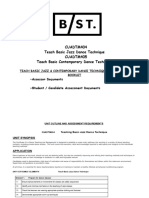 CUADTM404 405 Teach Basic Jazz and Contemporary Tech Booklet UPDAED VERSION 2023